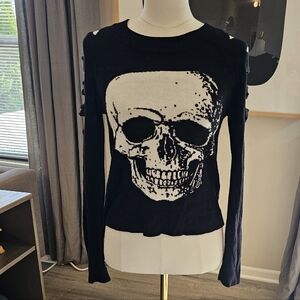 Sold Jawbreaker Black Skull Crew Neck Sweater S